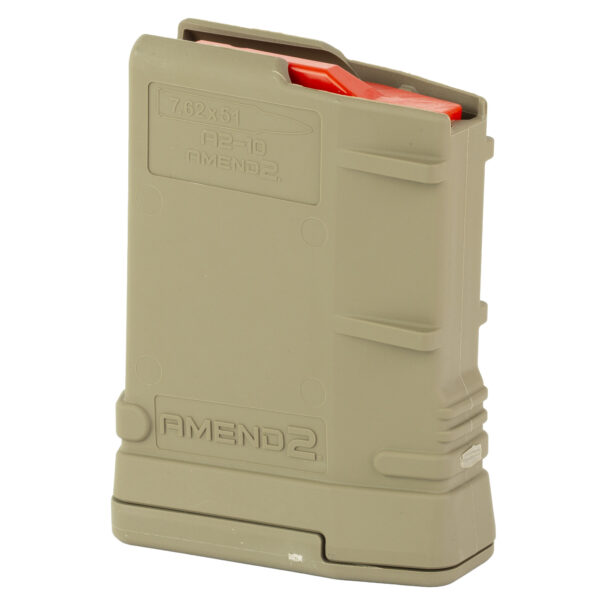 MAG AMEND2 SR25/AR10 7.62 FDE 10RD