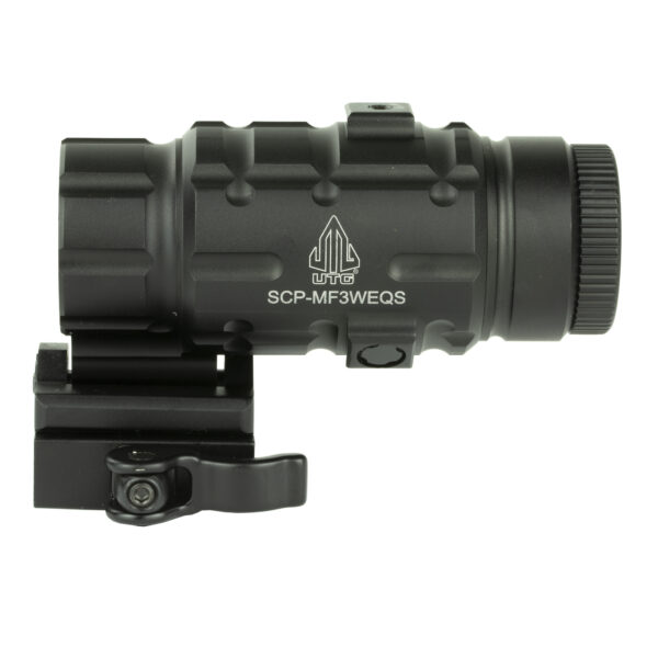 UTG 3X MAGNIFIER W/FTS QD MNT