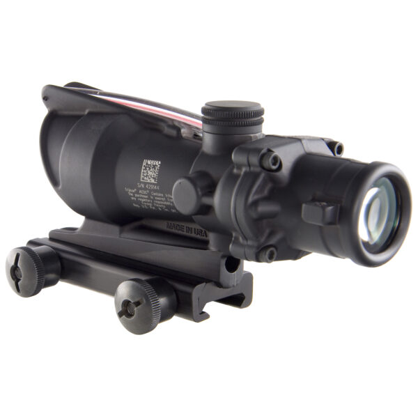 TRIJICON ACOG 4X32 W RED CHEV FLTTP